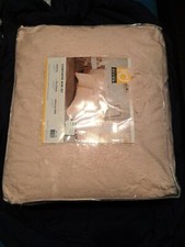 Full/Queen Leena Shaggy Faux Fur Comforter Set - Blush picture