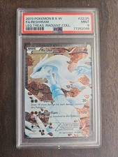 2013 Pokemon Black & White Legendary Reshiram Graded PSA 9 picture