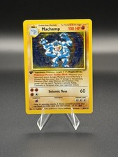 Machamp 8/102 Holo Rare Deck Exclusives Pokemon 1st Edition Holo Near Mint picture