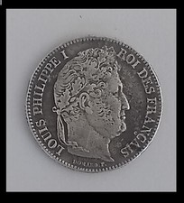 France Coin 1 Francs 1841 Louis Philippe I Silver .900 23mm 5 gr KM#748 picture