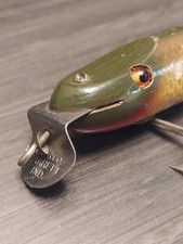 VTG C.C.B. Co. Creek Chub Co. Lure W/ Wood Body and Glass Eyes 9-7-20 picture