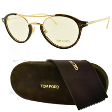 NEW TOM FORD TF5515 052 Havana/Gold Oval Full Rim Optical Frame Eyeglasses picture