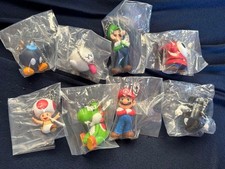 Super Mario Bros figure key chain set 8 lot mascot Nintendo game Japan m660 picture