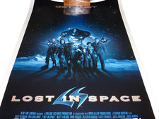 Lost  Space 1998 Original DS Movie Poster Matt LeBlanc Gary Oldman Sci-Fi 27x40 picture