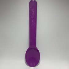 Yogurtland Giant 12” Purple Spoon XL Oversized Frozen Yogurt Dessert Spoon picture