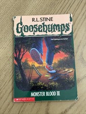 Goosebumps #29 Monster Blood 3 III R. L. Stine 1st Scholastic Printing 1995 picture