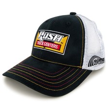 Noah Gragson Rush Truck Centers Sponsor Mesh Hat Black/White picture