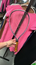 Vintage Ektelon Quantus Graphite Racquetball Racket with Leather Grip picture