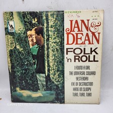 Jan & Dean Folk 'n Roll  LP Liberty Record, 1965, LST-7431 Ultrasonic Clean picture