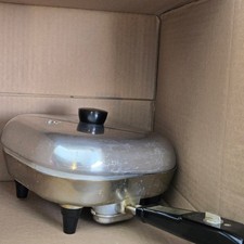 Vintage Sunbeam Electric Frypan FP-ST Controlled Heat Skillet Retro Portable picture