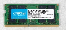 🔥Crucial 32GB DDR4-3200 PC4-25600 260-Pin SODIMM LAPTOP RAM CT32G4SFD832A.16FE1 picture