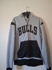Vintage Chicago Bulls Sweatshirt Size Medium Zipway Zip Up Hoodie/Jacket picture