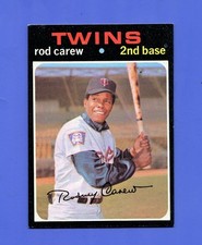 ROD CAREW *HOF* #210 1971 Topps Minnesota TWINS -beautiful card, clean edges- NM picture