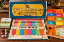 Vintage 1968 Whitman Stock Market Game New Deluxe Edition Complete picture