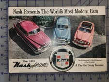 1951 Nash Airflyte Brochure Folder Original picture