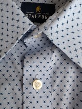 Stafford Travel dress shirt 17.5 34/35  picture
