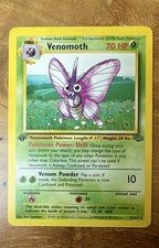 Venomoth 29/64 Jungle Regular. 1st Edition picture