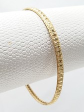 14k Vior Omega Bracelet Marked Italy 7