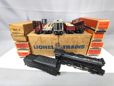 Lionel Set#2257WS No.665 Steam Locomotive 5 Car Freight Set Original Boxes C-6 picture