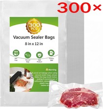 300pcs Vacuum Sealer Bags Embossed Vacuum Food Saver Sealing Machine Kitchen Bag picture