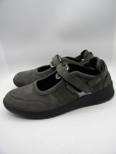 MEPHISTO Rejine Runoff Air Jet Gray Nubuck Mary Jane Comfort Shoes US 8.5 M Disp picture