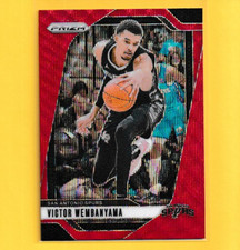 2024-25 Panini Prizm - Victor Wembanyama #172 Red Ruby Wave Prizm SP picture