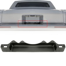 FOR 1980-92 Cadillac Deville Brougham Rear Bumper Molded License Plate Filler picture