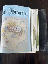 The China Decorator Magazine Vtg 1973-1974 COMPLETE Volumes 18 And 19 picture
