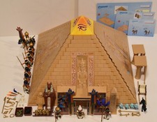 Playmobil 4240 4243 4245 Egyptian Pyramid Pharao’s Temple soldiers lot B picture