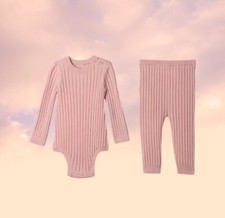 Baby Gap Baby CashSoft Outfit Set, Primitive Pink, Size (12-18 Mo.) picture