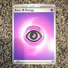 Nintendo Pokemon TCG Basic Psychic Energy Basic Energy Regular EN 005 2025 picture
