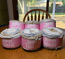 Premier Yarns Sweet Roll Frostie ~ Iced Coffee ~ Discontinued color Lot of 2 picture
