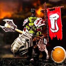 World of Warcraft Orc Warband Minifigures (6 Orc Minis + 1 Warg) picture