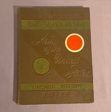37th Division US Army Camp Shelby Mississippi 1940-41 Book, US WWII Militaria picture