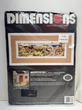 Dimensions Macintosh Mill Counted Cross Stitch Kit 3774 Charles Wysocki 1994 New picture
