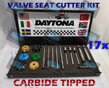 17x GM LS-3 4th Generation VALVE SEAT CUTTER KIT 3 ANGLE CUT CARBIDE TIPPED picture