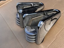 1958 Mercury Monterey - OEM Taillight Housing Pair - RH LH - Chrome Tail Light picture