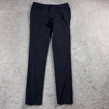Lululemon Pants Mens 32 Black Warpstreme Chino Trousers Stretch Performance picture