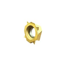 Nine9 N9MT080201W-60 NC40 TiN Coated Carbide Milling Insert (2 pcs) picture