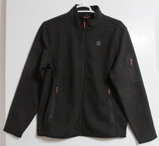 Men's Duluth Alaskan Hardgear AKHG Graveltec Standard Fit Full Zip Black LARGE picture