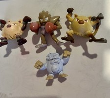 Lot Of 4 Vintage 1999 CGTSJ TOMY Pokémon Mojyamon+Primeape+Mankey+Hitmonchan+ picture