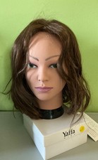 Yaffa 100% Human Hair Wig Le Model Super w/bangs 10/7 picture