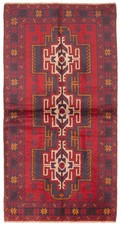 Traditional Vintage Hand-Knotted Area Rug 3'5