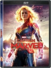 Captain Marvel (DVD, 2019)Rdbx Disc Only 4332  picture