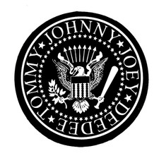 RAMONES - Die Cut Sticker Decal Music Band Rock Punk The Ramones picture