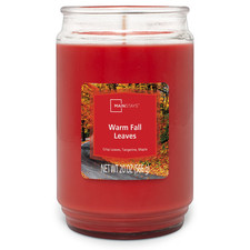 Mainstays Warm Fall Leaves 3 Wick Candle 20 Oz.... picture