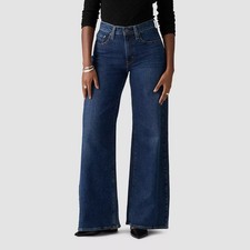 Levi's Women's High-Rise Wide Leg Jeans Woodstock Stretch Denim Cotton picture