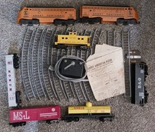 Vintage 1963 A.C. Gilbert S Gauge American Flyer Klondike Freight Set #20764... picture