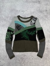 Vintage 00s Pianura Studio JPG Save The Queen Vibe Wool Top Y2K picture