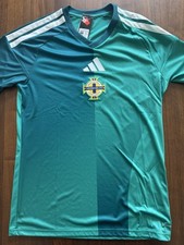 Northern Ireland Home Jersey 2026 - Adidas Soccer - Men Medium NEW picture